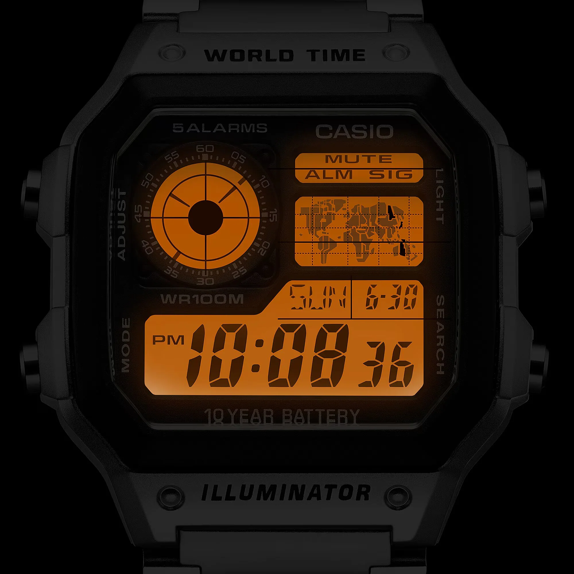 CASIO Vintage (AE-1200WHD-1A) - Image 7