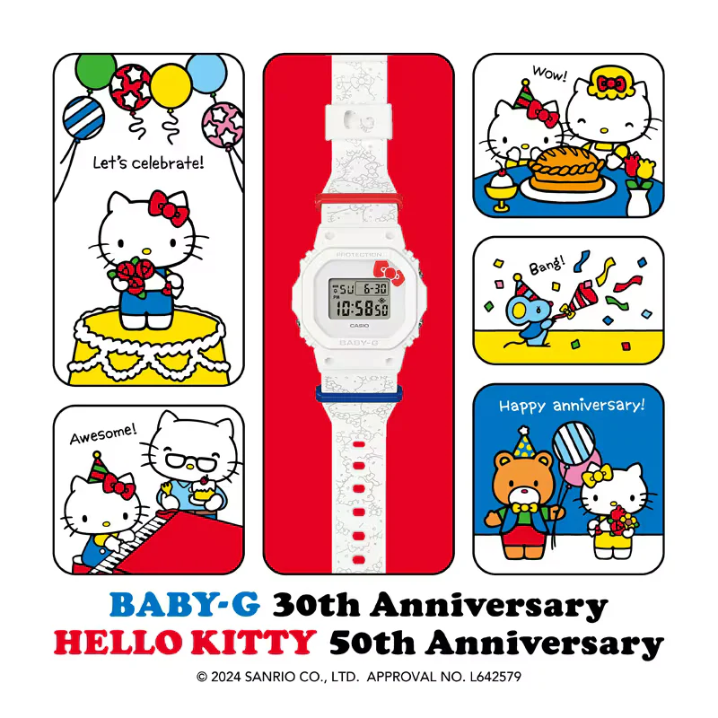 Casio Baby-G X Hello Kitty (BGD-565KT-7) - Image 6