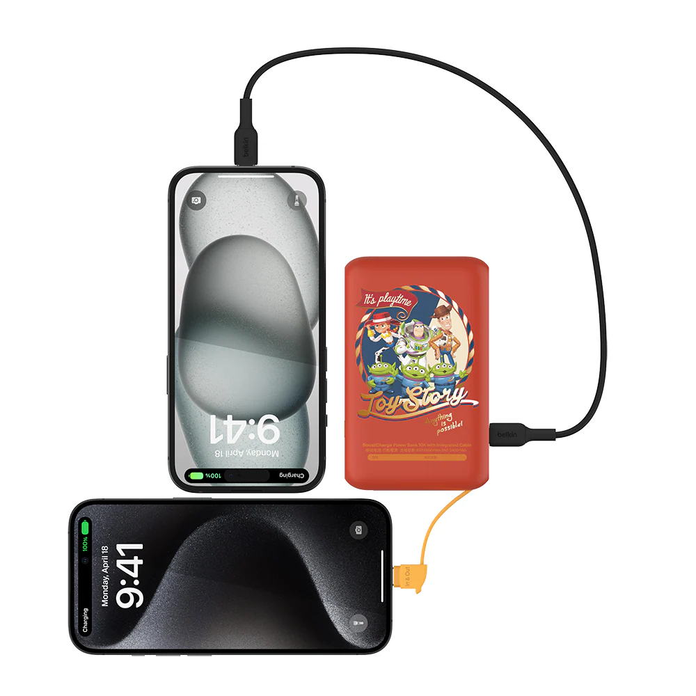 Belkin BoostCharge Power Bank 10K with Integrated Cable (Toy Story, Disney Collection) (Retail price: $300) - Image 2