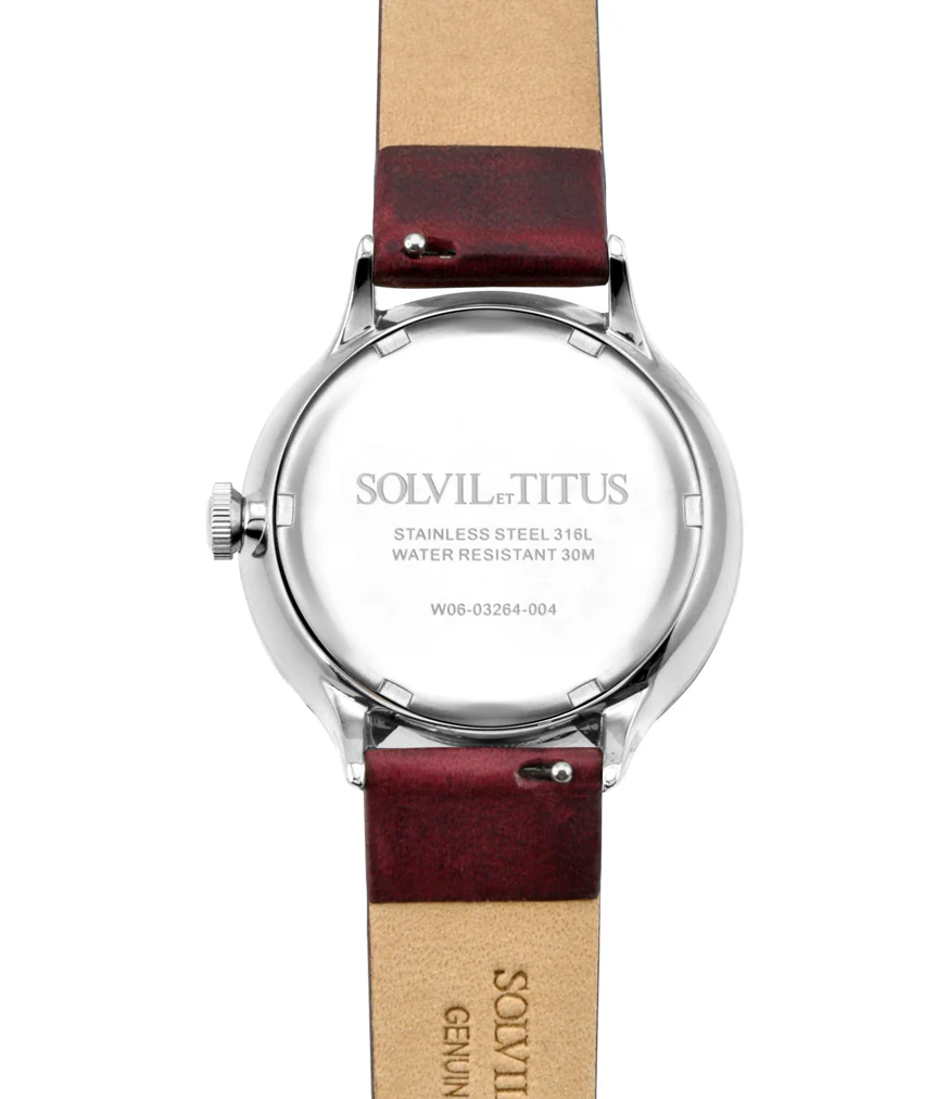 Interlude Multi-Function Quartz Leather Watch (W06-03264-004) - Image 3