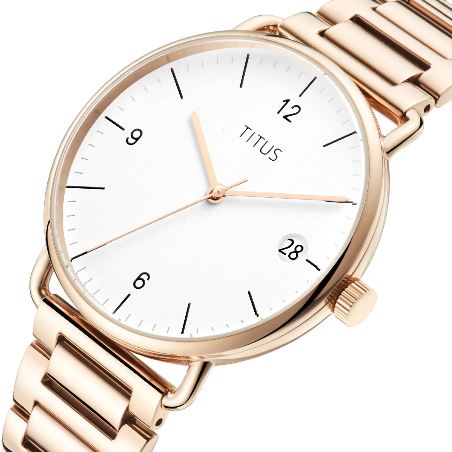 Nordic Tale 3 Hands Date Quartz Stainless Steel Watch (W06-03107-004) - Image 6