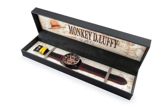 Solvil et Titus x One Piece "Gear 4 Luffy" Chronograph Quartz Leather Watch (W06-03293-002) - Image 9