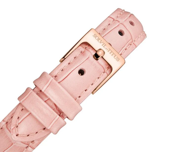 Barista 3 Hands Date Quartz Leather Watch (W06-02825-012) - Image 4