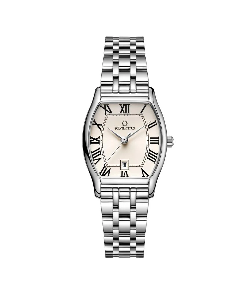 Barista 3 Hands Date Quartz Stainless Steel Watch W06-02825-019