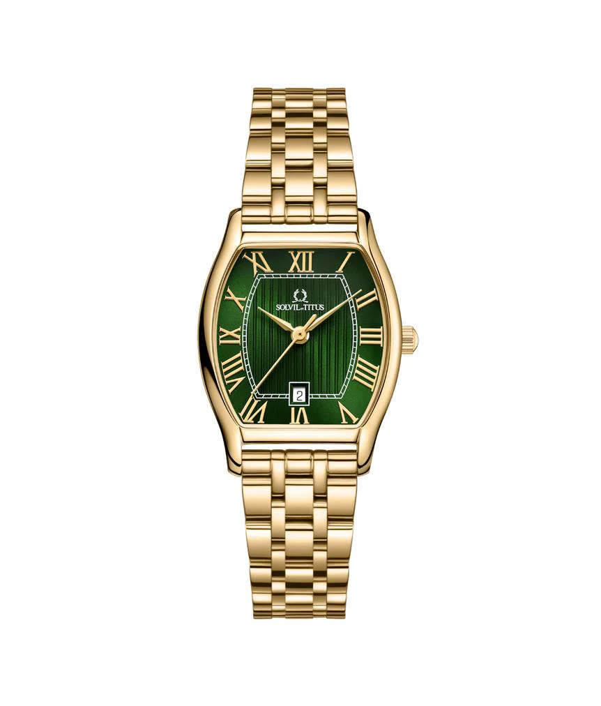 Barista 3 Hands Date Quartz Stainless Steel Watch W06-02825-024