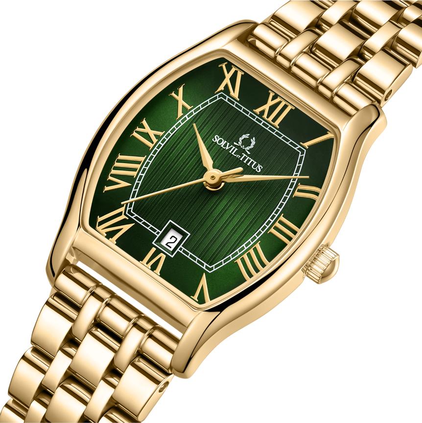 Barista 3 Hands Date Quartz Stainless Steel Watch W06-02825-024 - Image 2
