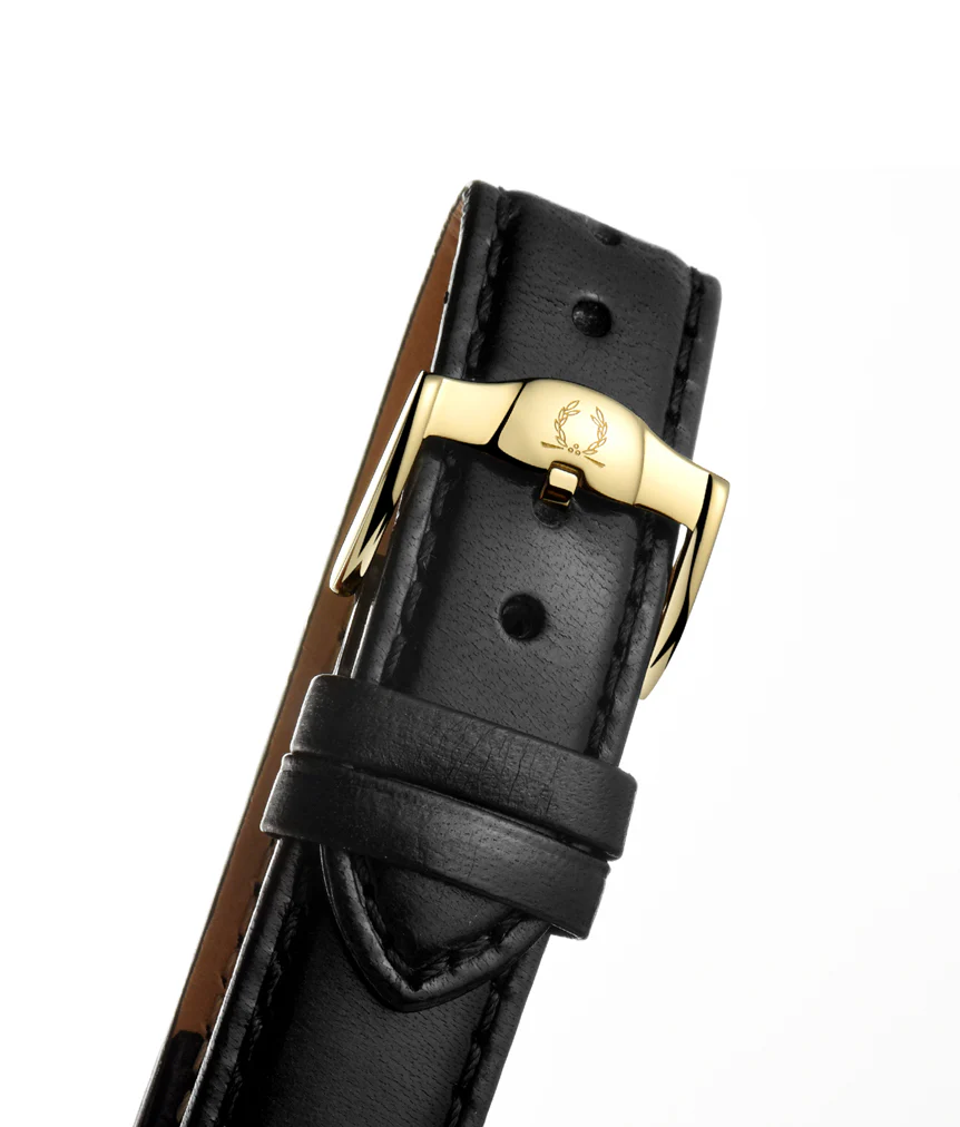 Sonvilier Swiss Made 3 Hands Date Mechanical Leather Watch (W06-02939-008) - Image 4