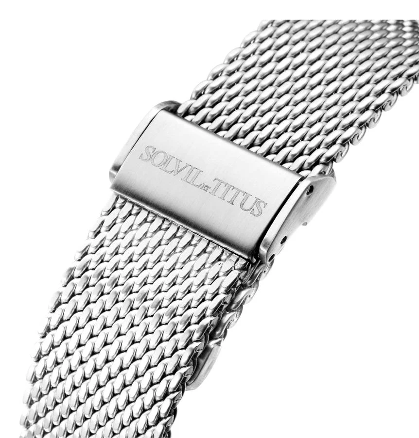 Nordic Tale 3 Hands Quartz Stainless Steel Watch (W06-03012-001) - Image 5