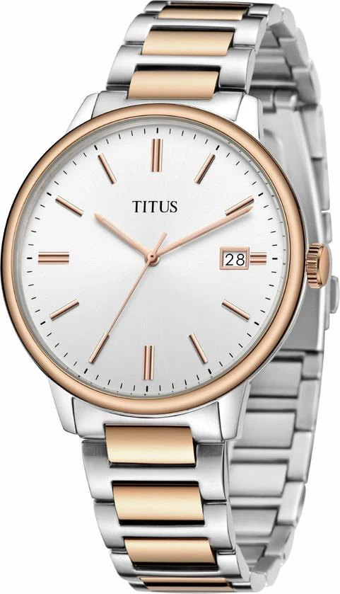 Classicist 3 Hands Date Quartz Stainless Steel Watch W06-03038-003 - Image 2