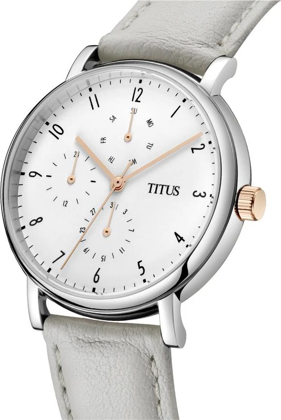 Interlude Multi-Function Quartz Leather Watch  W06-03042-002 - Image 2
