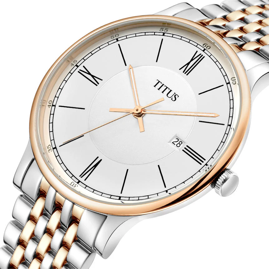 Classicist 3 Hands Quartz Stainless Steel Watch W06-03044-003 - Image 2