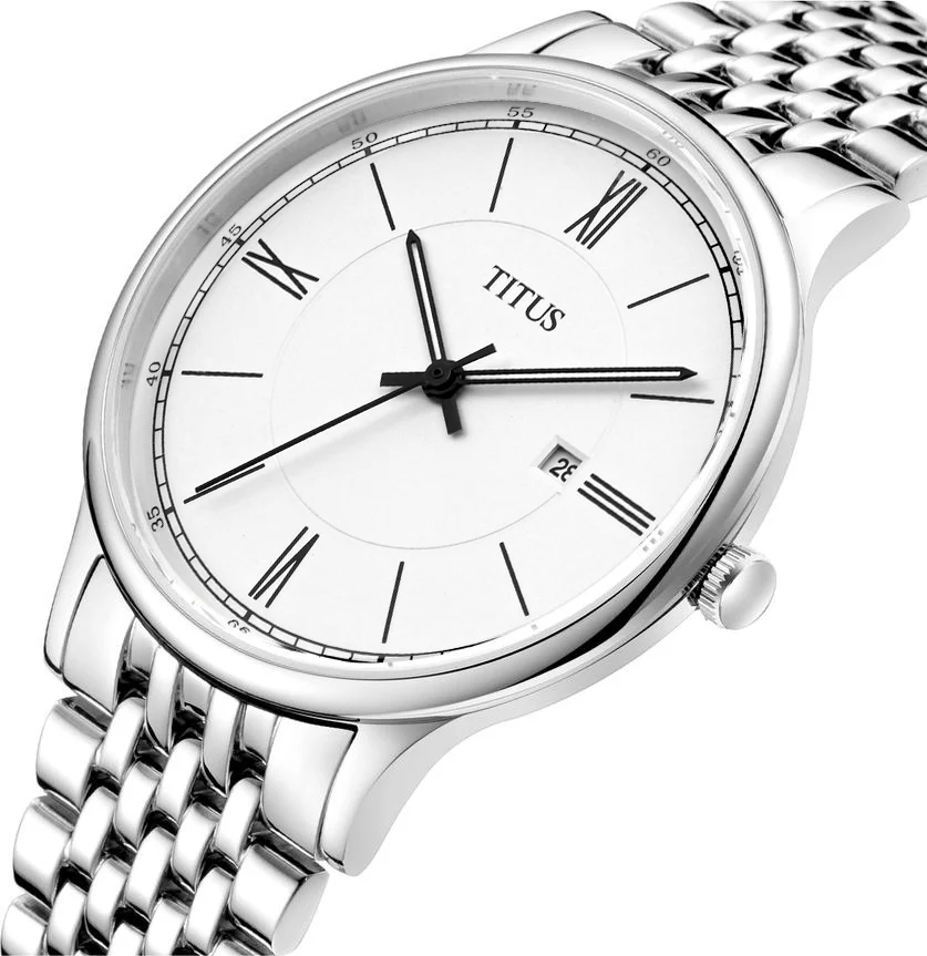 Classicist 3 Hands Quartz Stainless Steel Watch (W06-03045-002) - Image 2
