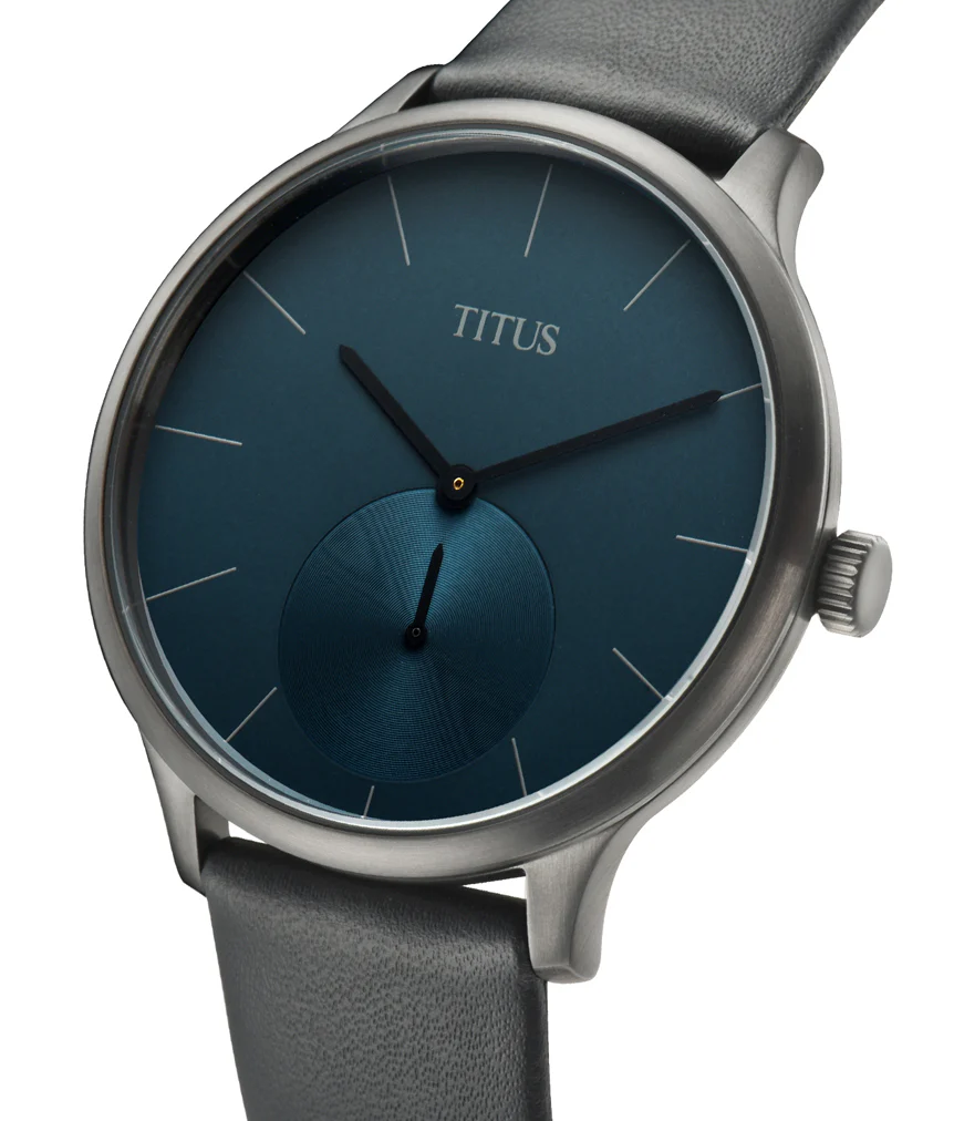Interlude 2 Hands Small Second Quartz Leather Watch (W06-03053-003) - Image 2