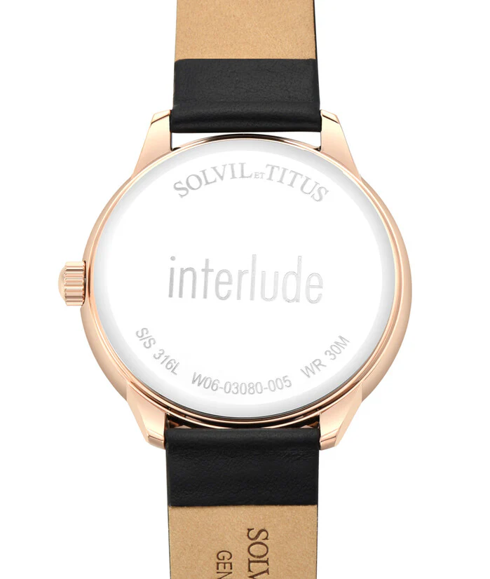 Interlude Multi-Function Quartz Leather Watch (W06-03080-005) - Image 3