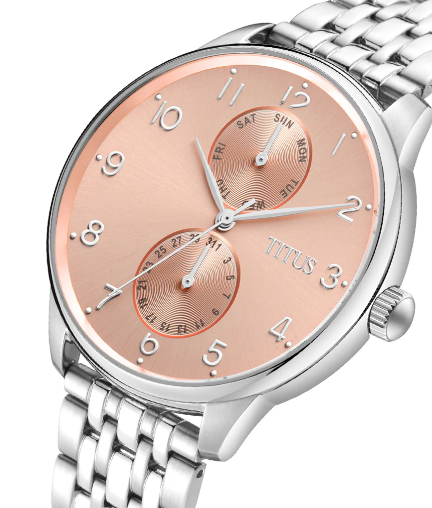 Interlude Chronograph Quartz Stainless Steel Watch (W06-03081-002) - Image 2