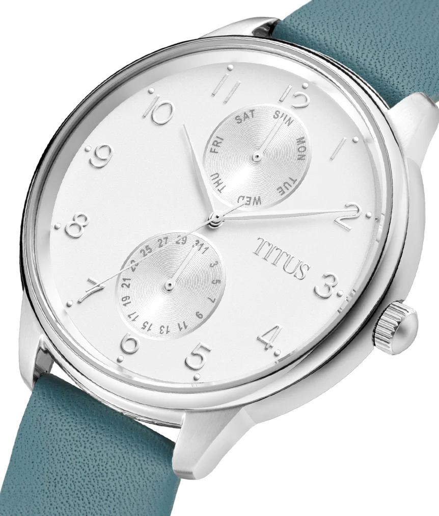 Interlude Multi-Function Quartz Leather Watch W06-03081-003 - Image 2