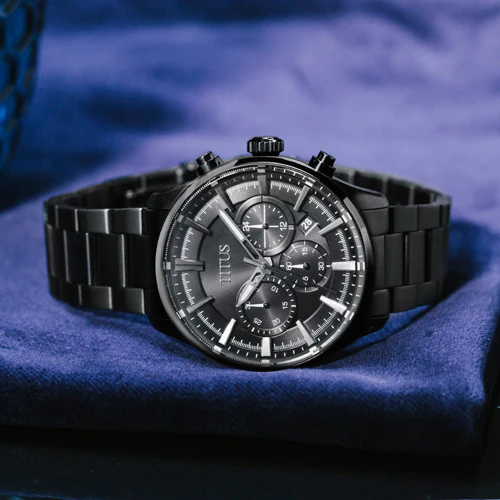 Modernist Chronograph Quartz Stainless Steel Watch W06-03082-003 - Image 6