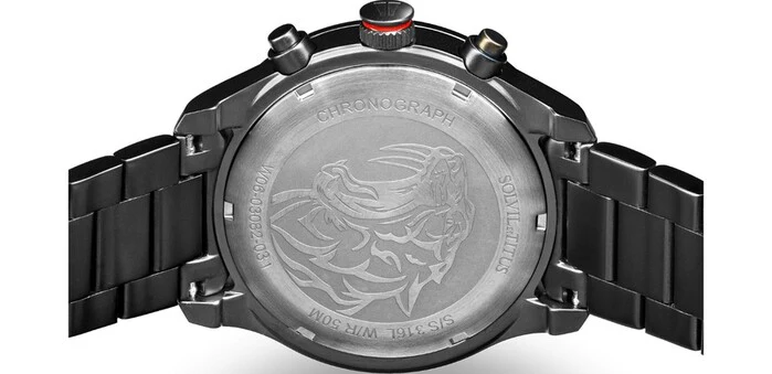 Saber Chronograph Quartz Stainless Steel Watch (W06-03082-031) - Image 3