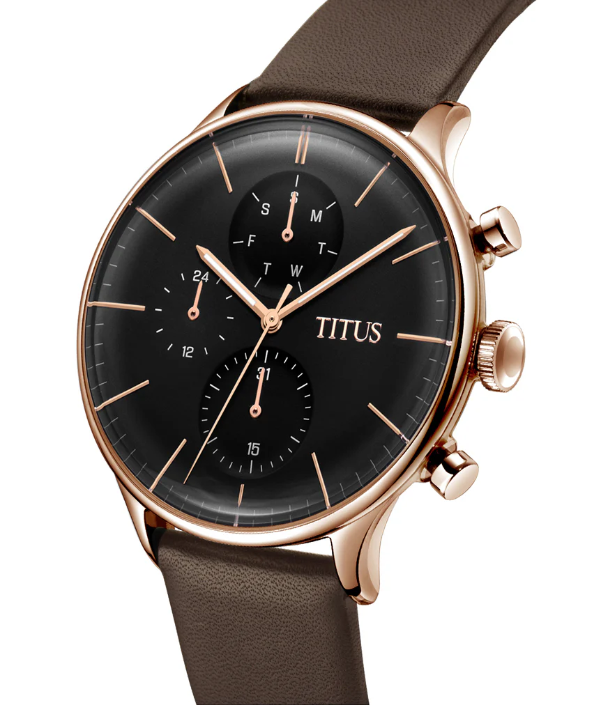 Interlude Multi-Function Quartz Leather Watch (W06-03084-006) - Image 2