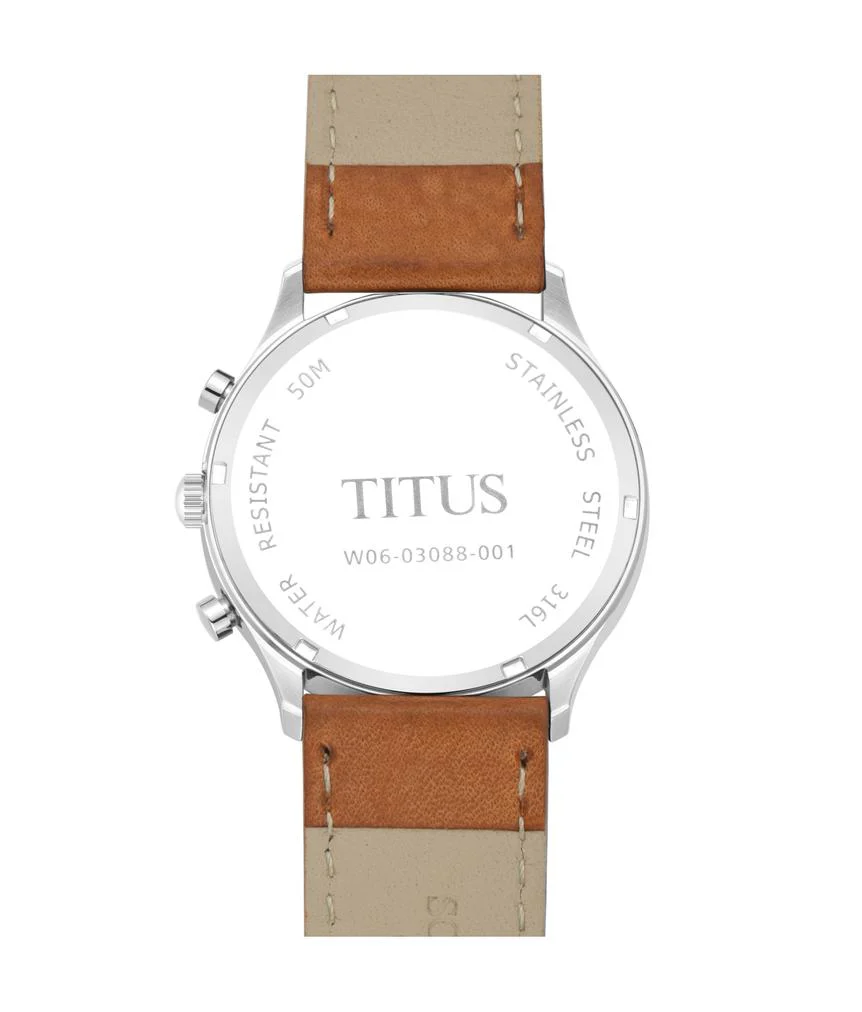 Modernist Multi-Function Quartz Leather Watch W06-03088-001 - Image 3