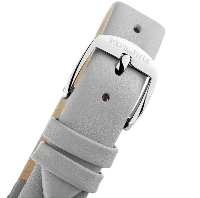 Interlude 3 Hands Quartz Leather Watch (W06-03095-001) - Image 4