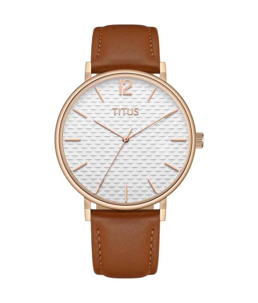 Nordic Tale 3 Hands Quartz Leather Watch (W06-03097-003)