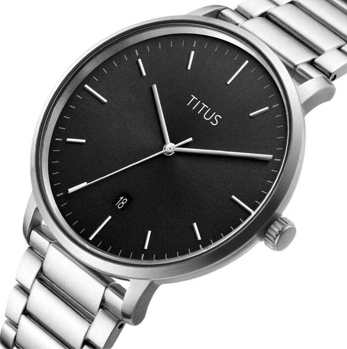 Nordic Tale 3 Hands Date Quartz Stainless Steel Watch (W06-03100-001) - Image 2