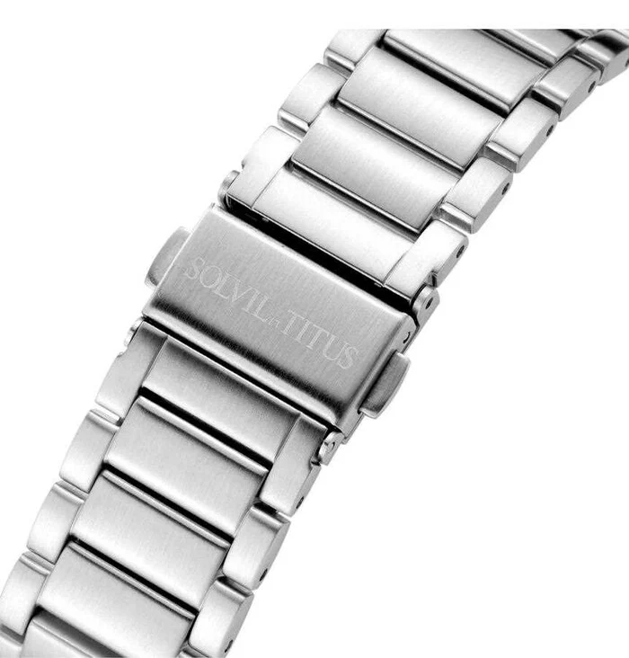 Nordic Tale 3 Hands Date Quartz Stainless Steel Watch (W06-03100-001) - Image 4