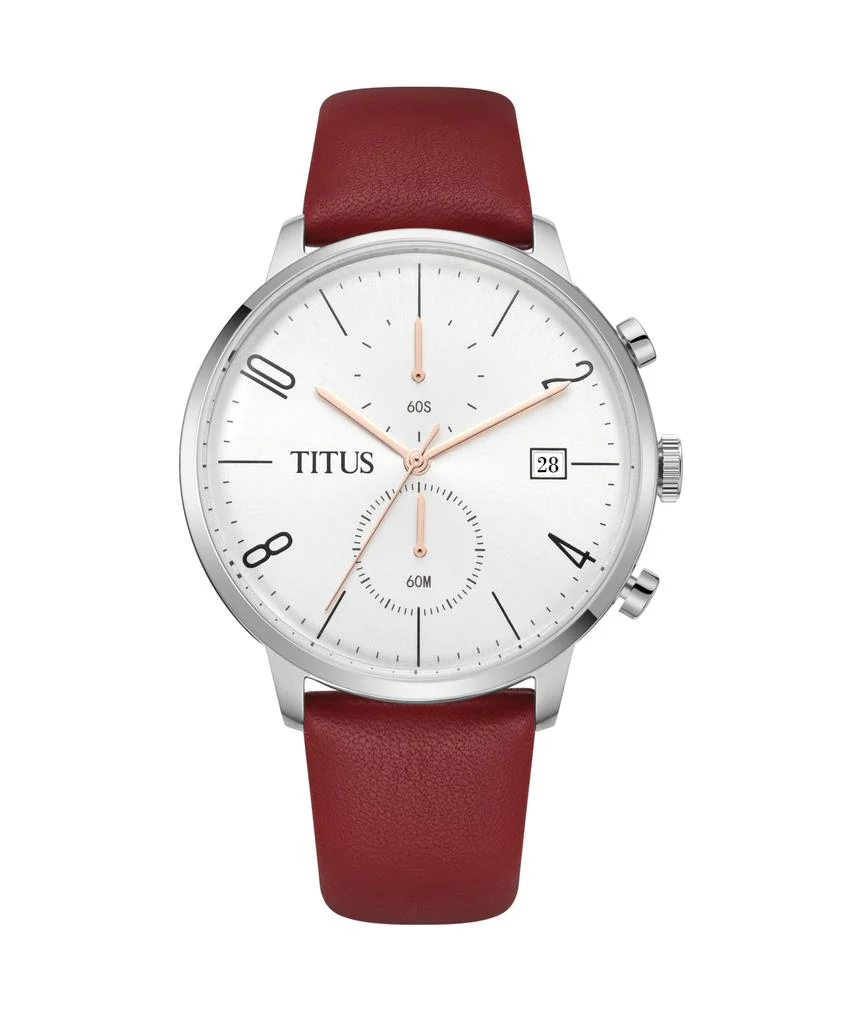 Interlude Multi-Function Quartz Leather Watch (W06-03106-002)