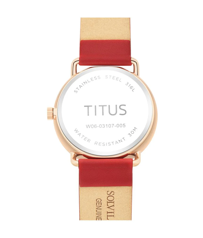 Nordic Tale 3 Hands Quartz Leather Watch W06-03107-005 - Image 2