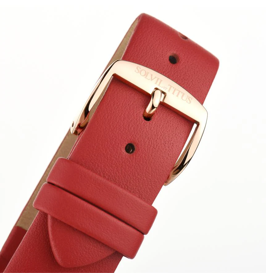 Nordic Tale 3 Hands Quartz Leather Watch W06-03107-005 - Image 4