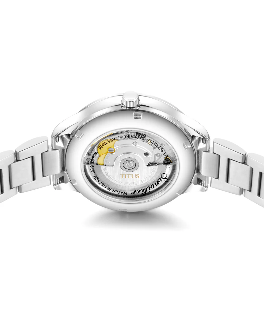 Sonvilier Swiss Made 3 Hands Date Mechanical Stainless Steel Watch (W06-03116-001) - Image 3