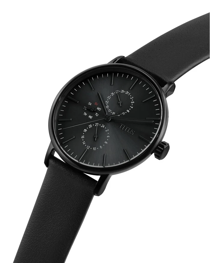 Interlude Multi-Function Quartz Leather Watch (W06-03122-001) - Image 2