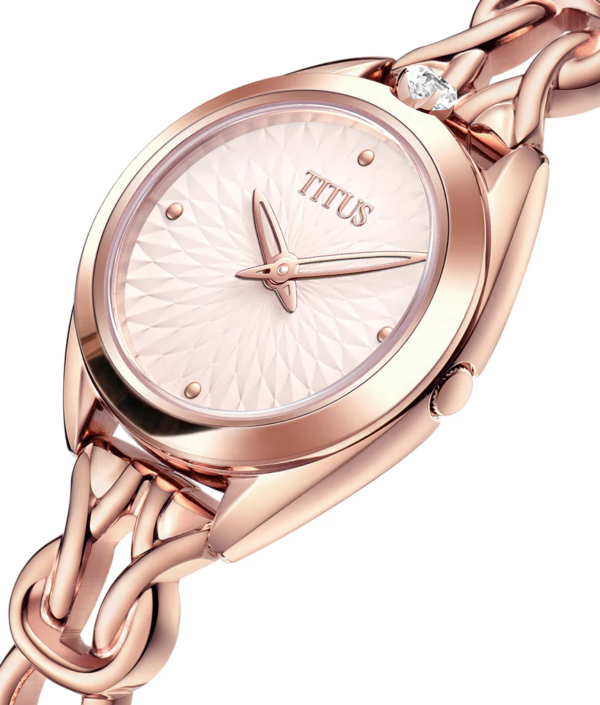 Ring & Knot 2 Hands Quartz Stainless Steel Watch W06-03133-002 - Image 2