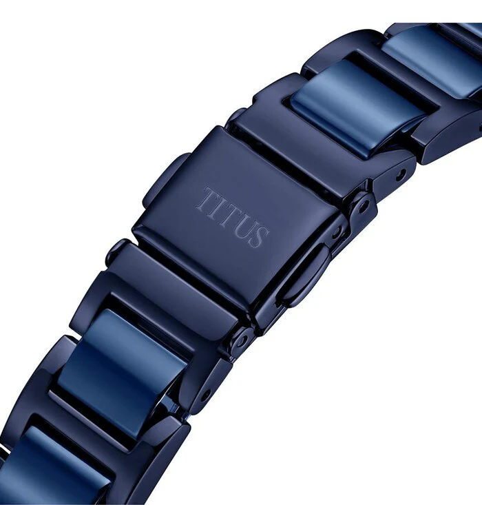 Fair Lady 3 Hands Date Quartz Stainless Steel with Ceramic Watch (W06-03139-010) - Image 4