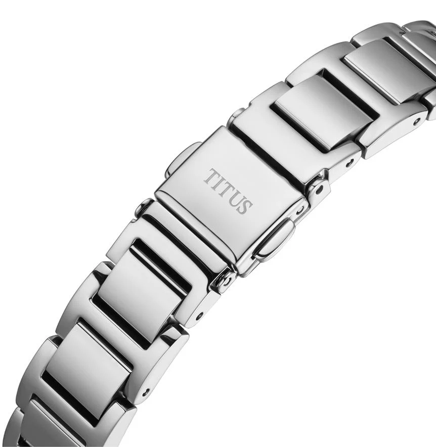 Fair Lady 3 Hands Date Quartz Stainless Steel Watch W06-03139-017 - Image 4