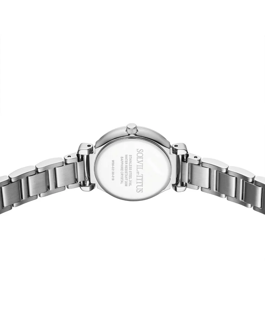 Fair Lady 3 Hands Date Quartz Stainless Steel Watch W06-03139-019 - Image 3
