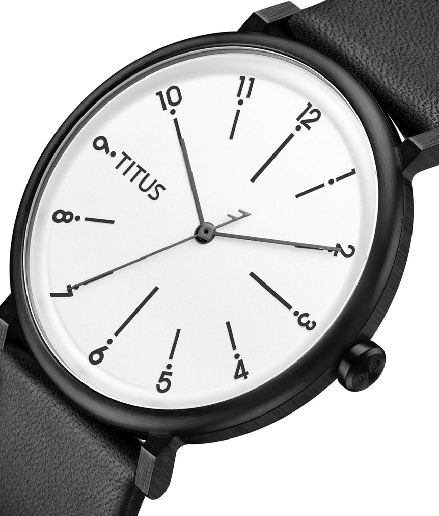 Nordic Tale 3 Hands Quartz Leather Watch (W06-03143-006) - Image 2