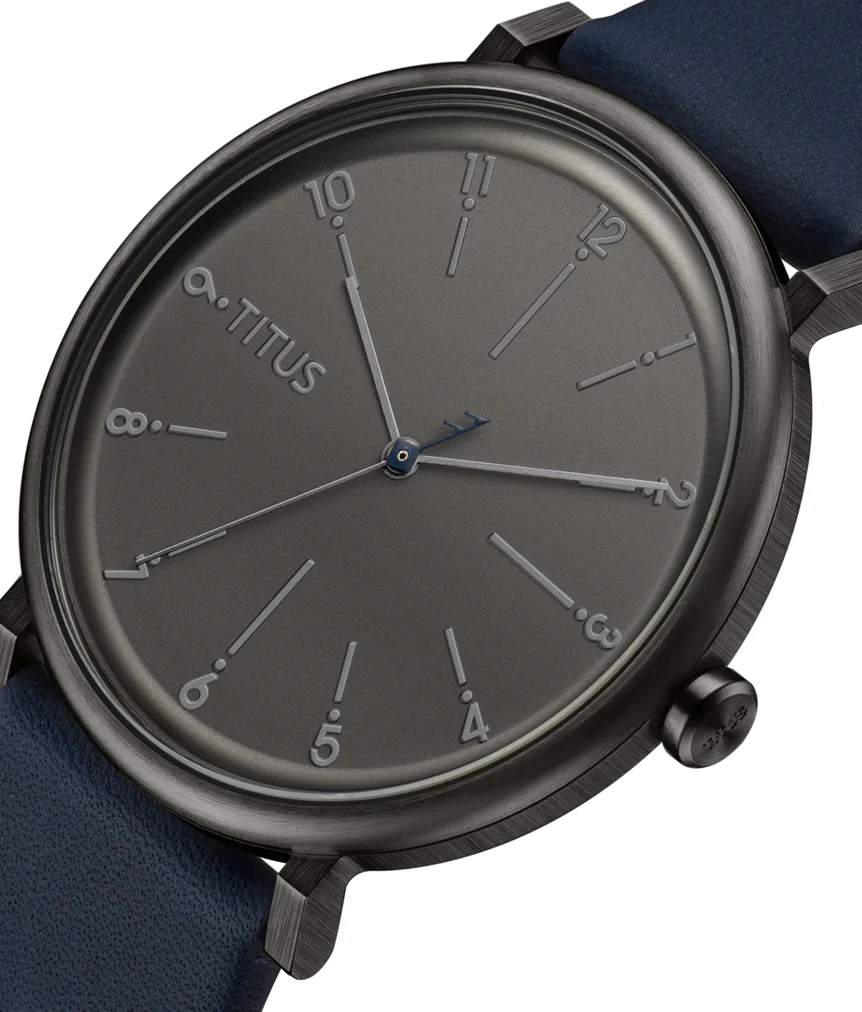Nordic Tale 3 Hands Quartz Leather Watch (W06-03143-009) - Image 2