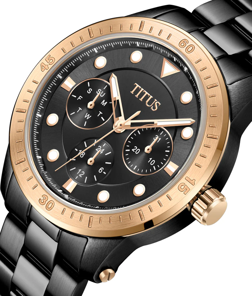Fashionista Multi-Function Quartz Stainless Steel Watch W06-03147-004 - Image 2