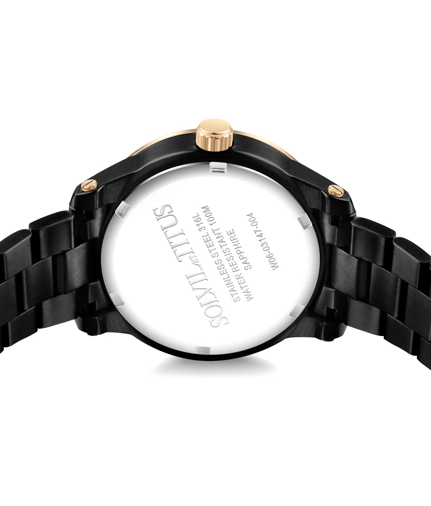 Fashionista Multi-Function Quartz Stainless Steel Watch W06-03147-004 - Image 3