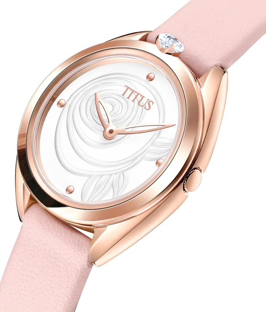 Ring & Knot 2 Hands Quartz Leather Watch W06-03172-002 - Image 2