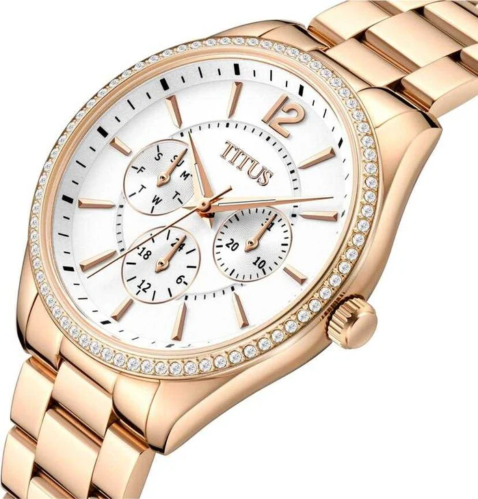 Fashionista Multi-Function Quartz Stainless Steel Watch (W06-03192-002) - Image 2