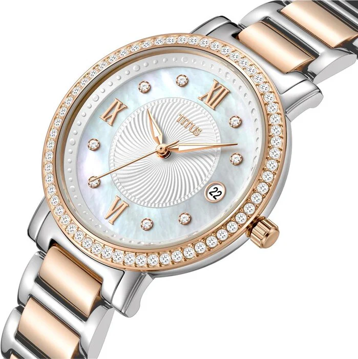 Chandelier 3 Hands Date Quartz Stainless Steel Watch (W06-03200-002) - Image 2