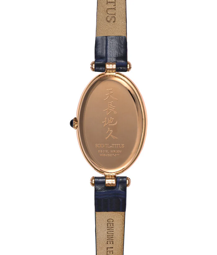 Once 2 Hands Quartz Leather Watch (W06-03207-011) - Image 3