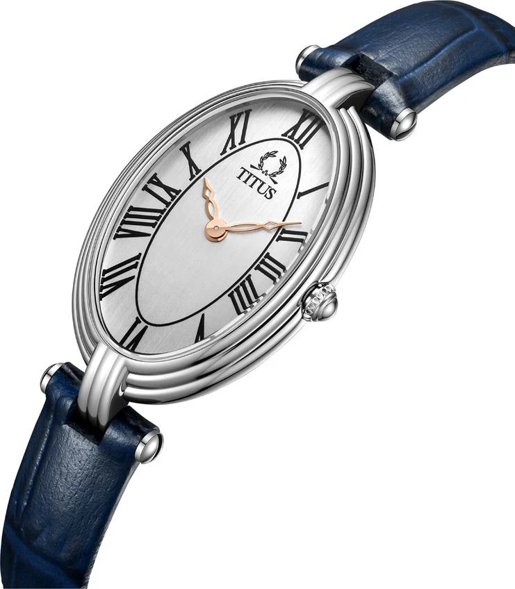 Once 2 Hands Quartz Leather Watch  W06-03207-018 - Image 2