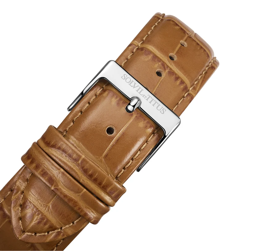 Barista Multi-Function with Day Night Indicator Quartz Leather Watch (W06-03219-007) - Image 4