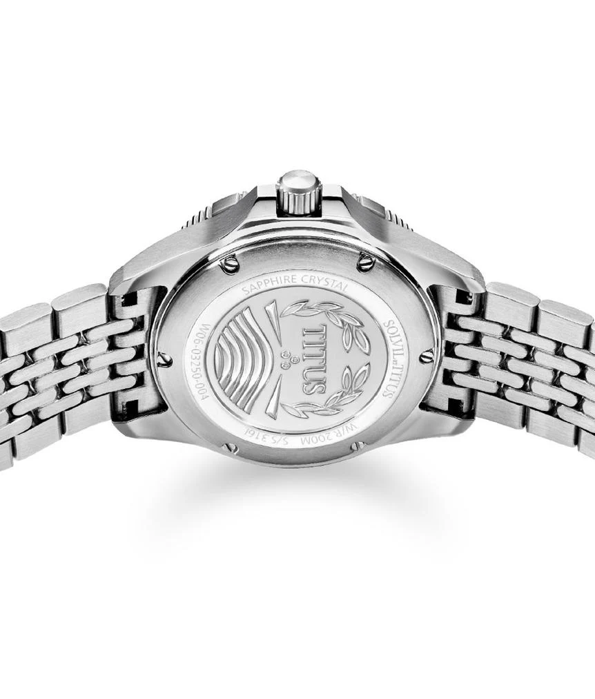Valor 3 Hands Date Mechanical Stainless Steel Watch (W06-03250-004) - Image 3
