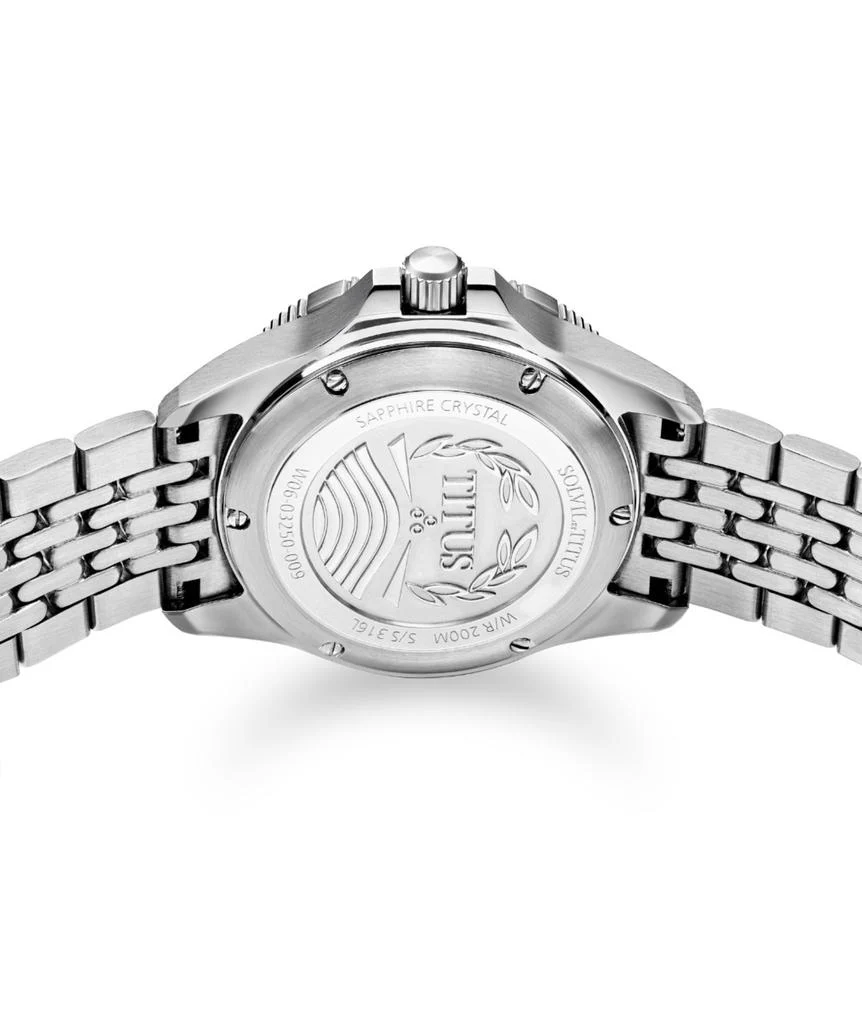 Valor 3 Hands Date Mechanical Stainless Steel Watch (W06-03250-009) - Image 3