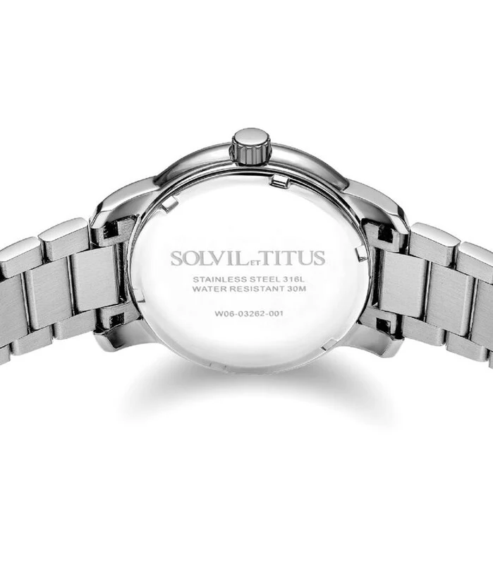Devot Multi-Function with Day Night Indicator Quartz Stainless Steel Watch (W06-03262-001) - Image 3